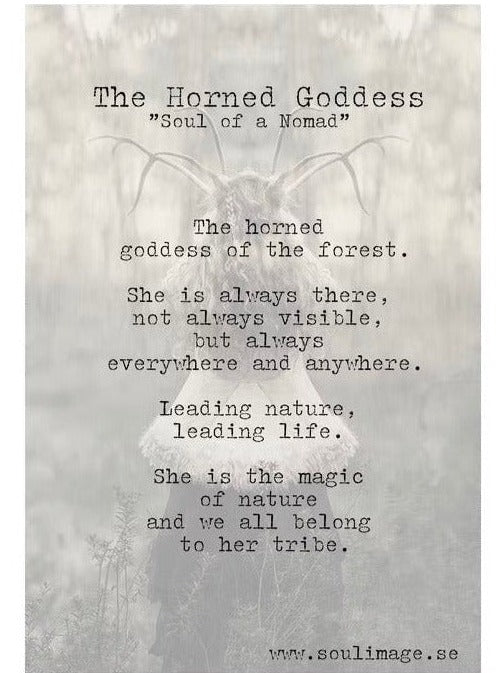 Poster 'The Horned Goddess' 50x70cm
