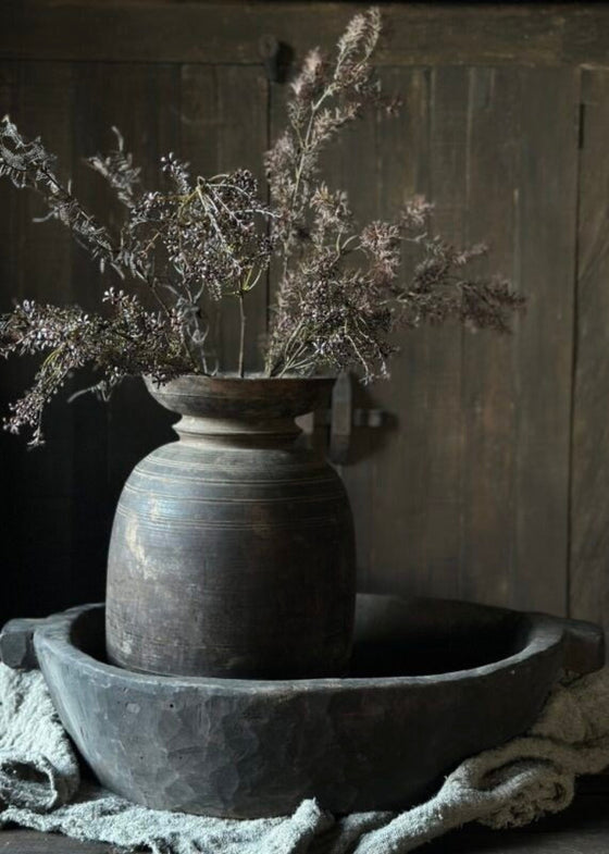 Kulipot – Vintage träkruka 'Nr 24'