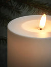 LED pillar candle 'Led Light' white