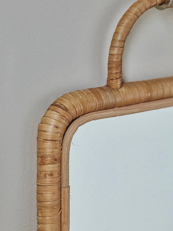 Mirror 'Baki' rattan