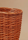 Natural rattan vase 'Wicker' small