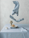 Linen napkin 'Blue' Set of 2