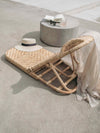 Solstol i rotting 'Folded Sunbed'