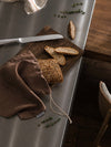Brödpåse i 100% linne 'Cacao Brown'