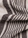 Kökshandduk linne 'Mocha Brown Stripe'