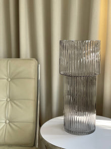  Glass vase 'Stripe' Large
