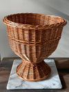 Natural rattan vase 'Wicker' large