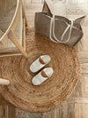 Rug 'Jute' Round Ø 90