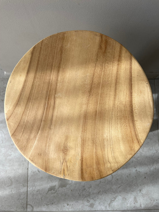 Wooden stool 'Nature' teak