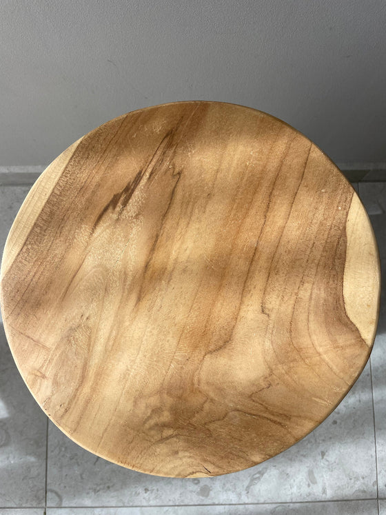Wooden stool 'Nature' teak