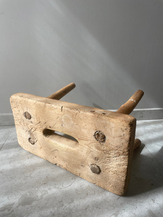 Mjölkpall vintage 'Nr 8'