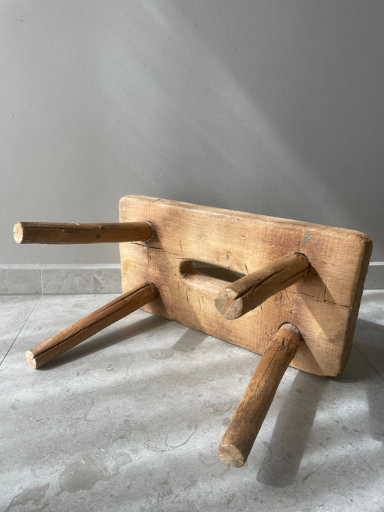Mjölkpall vintage 'Nr 8'