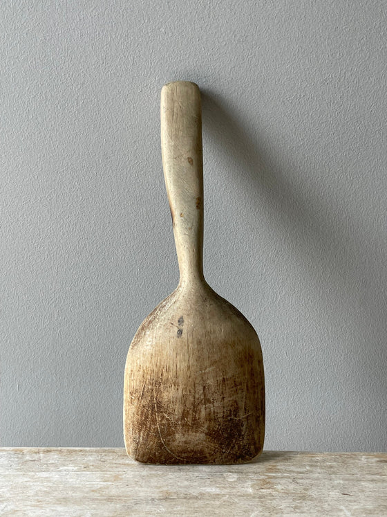 Wooden ladle 'No 17' vintage