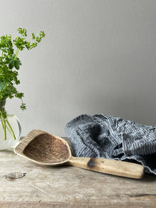  Wooden ladle 'No 17' vintage
