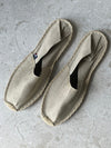 Espadrillos canvas 'Basque' Taupe