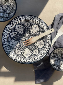  Moroccan platter 'Safi' Grey 40cm - Outlet 2