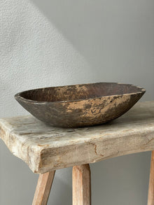  Wooden bowl 'No 22' vintage