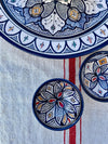 Moroccan platter 'Safi' Blue 40cm