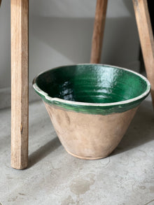  Bowl 'Spillkum' Rustic Green (large)