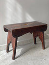 Wooden stool 'No 19' unique