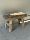Wooden stool 'No 20' unique