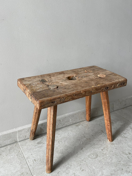 Träpall 'Nr 9' vintage