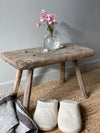 Wooden stool 'No 11' vintage