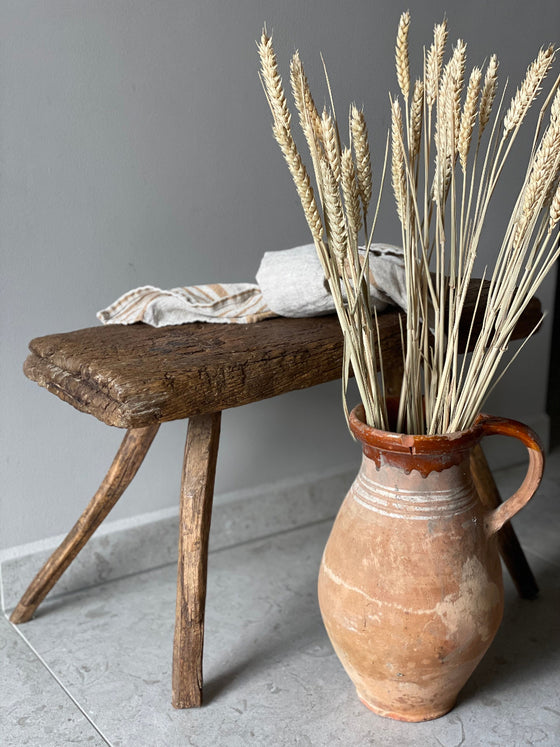 Wooden stool 'No 12' vintage