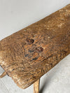 Wooden stool 'No 12' vintage
