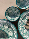 Moroccan ceramic bowl 'Safi' Green 18cm