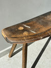 Wooden stool 'No 21' unique