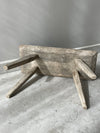 Wooden stool 'No 23' unique