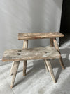 Wooden stool 'No 23' unique