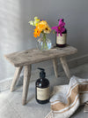 Wooden stool 'No 23' unique
