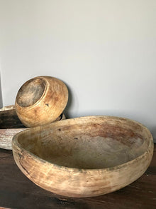  Wooden bowl 'No 30' vintage