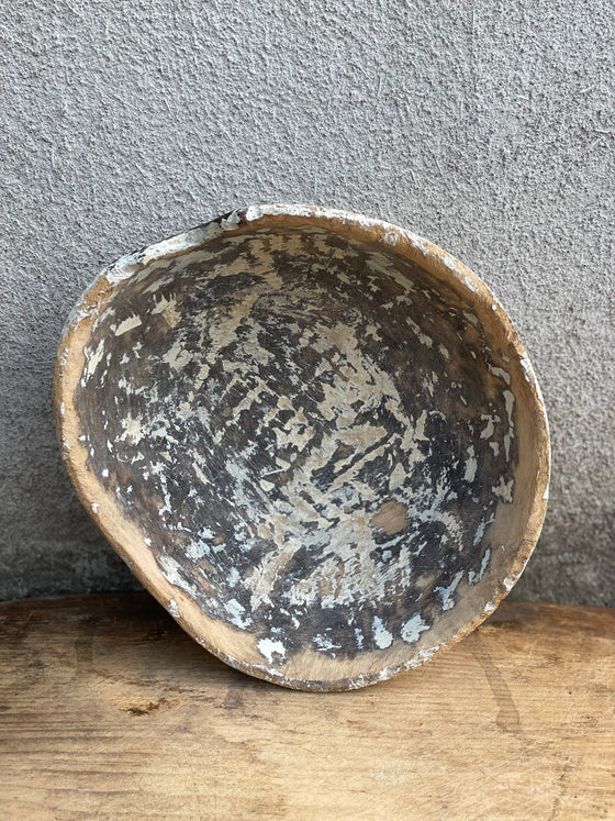 Träskål 'Nr 42' vintage