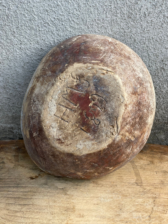 Träskål 'Nr 42' vintage
