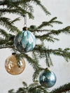 Christmas bauble 'Runy' Blue (2pcs)