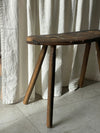 Wooden stool 'No 21' unique