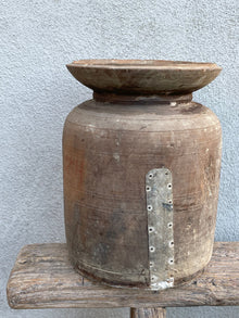  Kulipot – Vintage träkruka 'Nr 7'