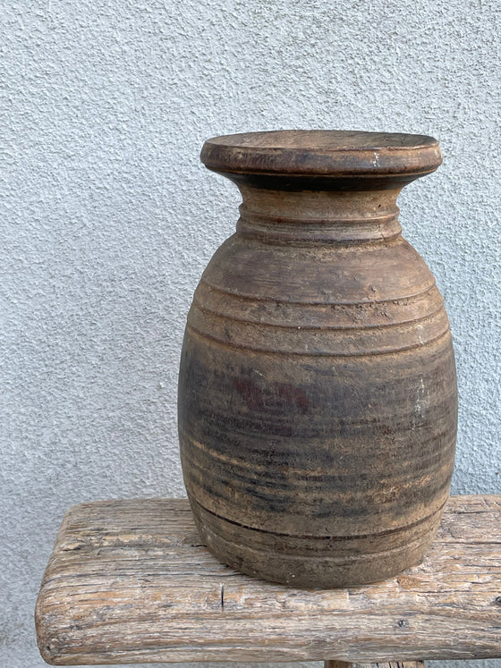Trävas 'Nr 8' Vintage