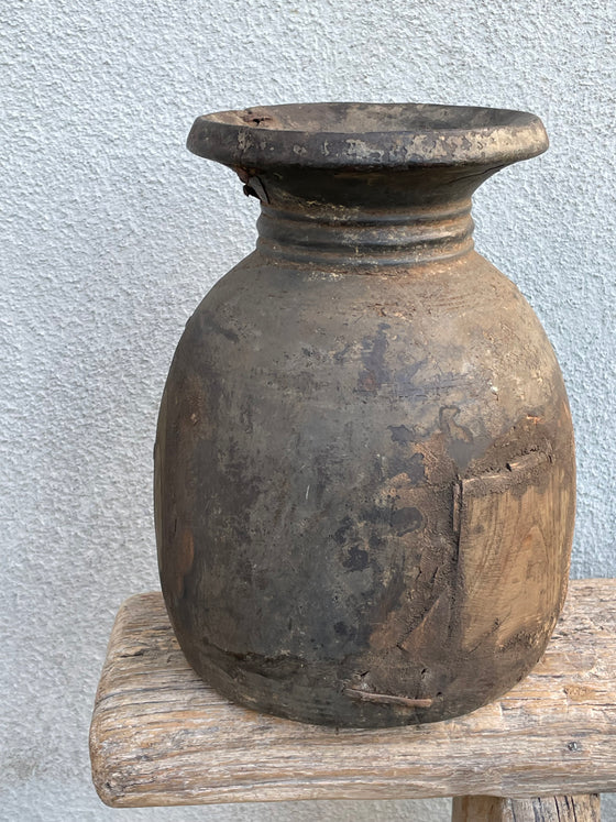 Trävas 'Nr 6' Vintage