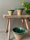 Bowl 'Spillkum' Rustic Green (large)