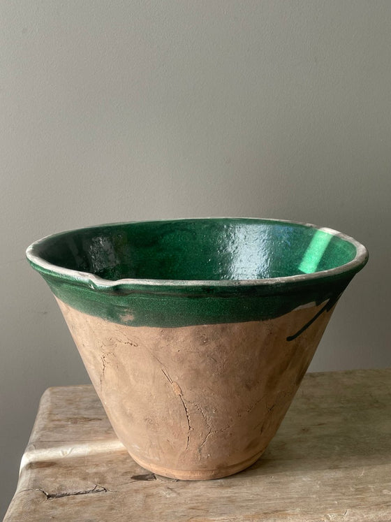 Bowl 'Spillkum' Rustic Green (large)