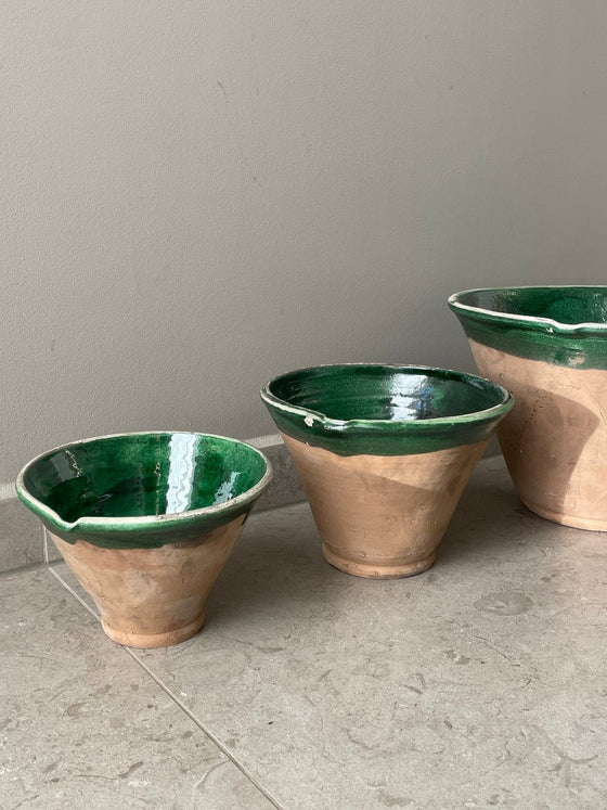 Bowl 'Spillkum' Rustic Green (medium)