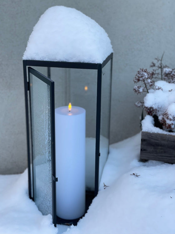 LED pillar candle 'Led Light' white