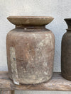 Wooden pot 'No 7' Vintage