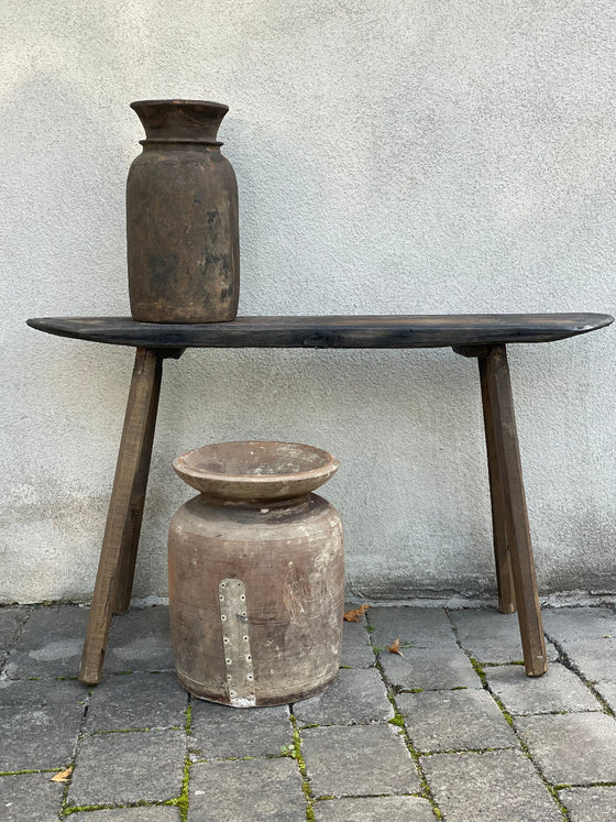 Träbänk 'Nr 32' vintage
