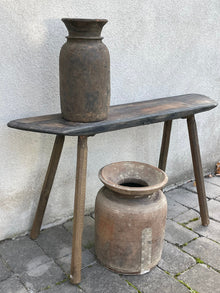  Träbänk 'Nr 32' vintage