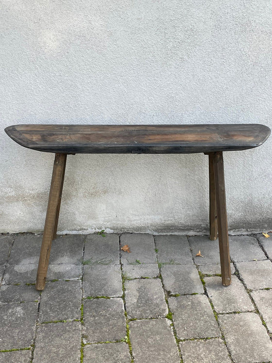 Träbänk 'Nr 32' vintage